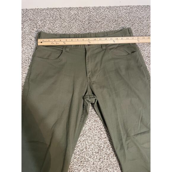 Carhartt Pants Mens 34x30 Green Relaxed Fit Stretch Workwear Casual BN6279-M - Picture 11 of 12